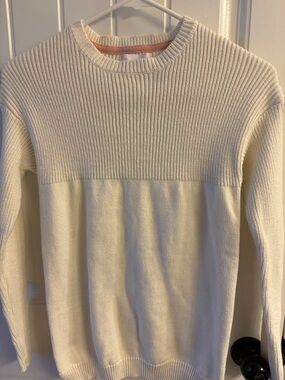 Girl’s Dress Sweater- Cream